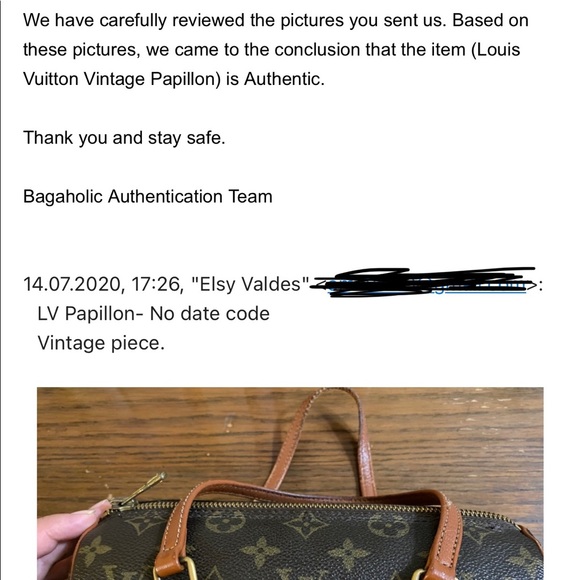 Authentic 1970's Louis Vuitton Papillon 22- RARE - Picture 6 of 6